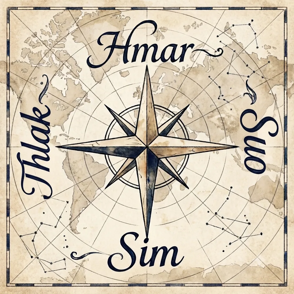 cardinal directions in hmar